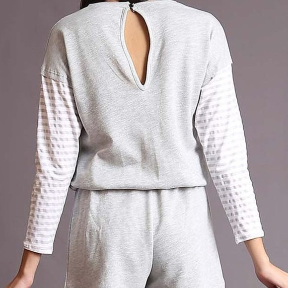 Drawstring waist tie Romper - Picture 4 of 5